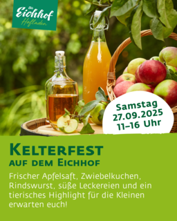 Kelterfest auf dem Eichhof