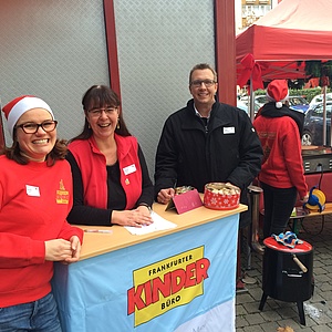 Weihnachtsgeschenke für Frankfurter Kinder