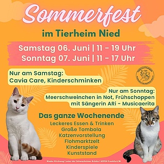 Sommerfest im Tierheim
