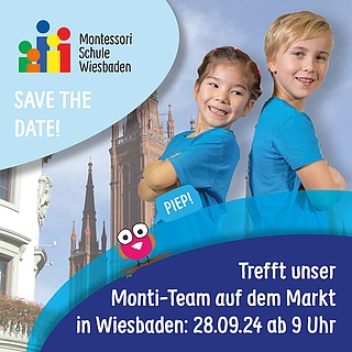 Infostand Montessori Schule Wiesbaden