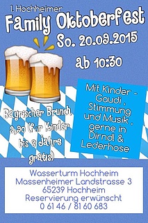 1. Hochheimer Family Oktoberfest