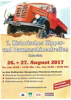 7. Historisches Kipper- und Baumaschinentreffen