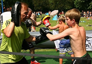 FamilienSportFest im Brentanobad