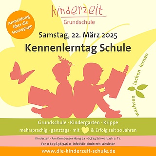 Die Kinderzeit Schule: Kennenlerntag