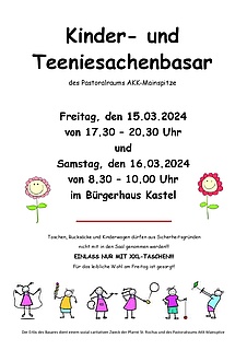 Kinder- und Teeniesachenbasar