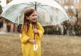 Was machen wir bei dem Regen?