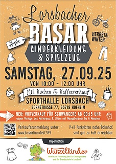 Basar für Kinderkleidung und Spielzeuge Hofheim Lorsbach