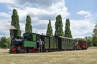 Feldbahnfest im Frankfurter Feldbahnmuseum