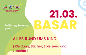 Sortierter Frühjahrs-/Sommerbasar 2026