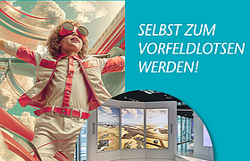 Fernweh und Abenteuer? Neues Exponat "Apron Control