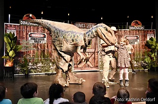 Dinosaurier Live-Show