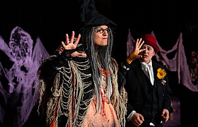 Zauberine feiert Halloween