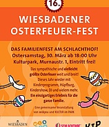 16. Wiesbadener Osterfeuer-Fest