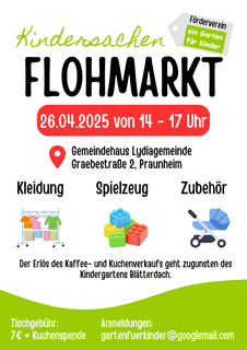 Kindersachen-Flohmarkt in Praunheim