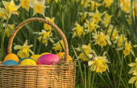 Osterzauber im Kurpark…Wer findet unsere Ostereier?