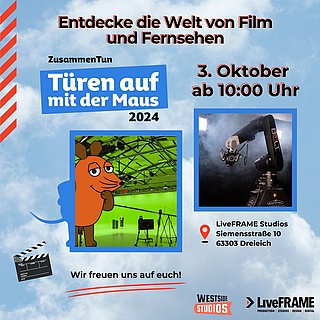 Türen auf mit der Maus - Filmstudio Dreieich