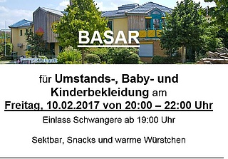 Frühlingsbasar für Umstands-, Baby- und Kinderbekleidung