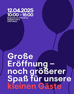 Große Eröffnungsfeier Mainzer Bürgerhaus