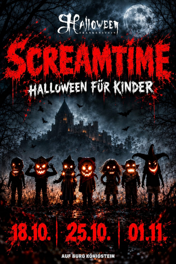 Halloween für Kinder auf Burg Königstein 2026