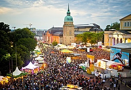 Schlossgrabenfest in der City