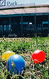 Ostereiersuche im Deutsche Bank Park