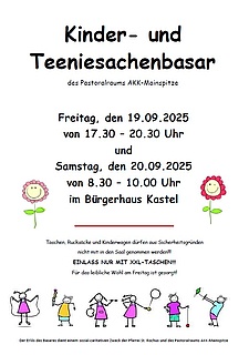 Kinder- und Teeniesachenbasar Mainz-Kastel