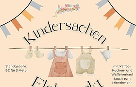 Kindersachenflohmarkt (organisiert vom Elternbeirat)