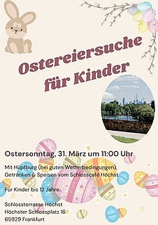 Ostereiersuche für Kinder