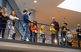 Familienführung durch die Nationalbibliothek am Tag für die Literatur