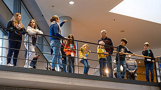 Familienführung durch die Nationalbibliothek am Tag für die Literatur