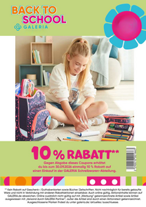 GALERIA: Schulstart-Rabatt