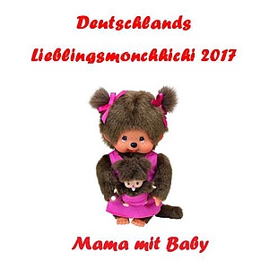 Mama mit Baby ist Deutschlands "Lieblingsmonchhichi 2017"