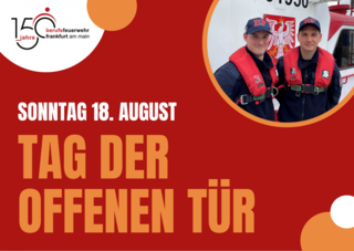 Tag der offenen Tür Feuerwehr Frankfurt
