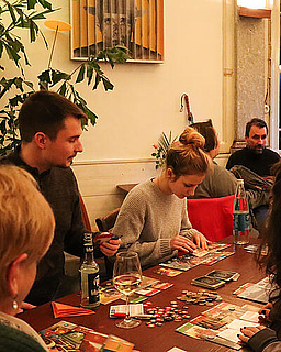 Spieleabend im Schloss