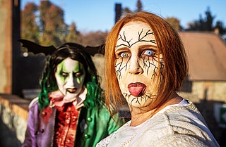 Halloween für Kinder auf Burg Königstein