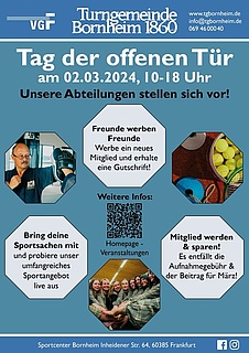 Tag der offenen Tür - Turngemeinde Bornheim