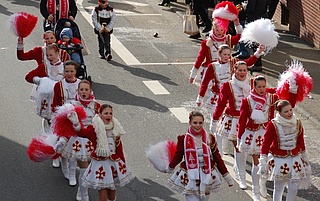 Rosenmontagszug in Kelkheim-Fischbach