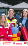 Blaulichttag auf dem Aliceplatz