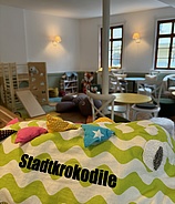 Neues Familiencafé "Stadtkrokodile" eröffnet in Wiesbaden