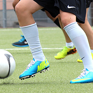 Fußballturnier auf dem neuen Bolzplatz Schönhof