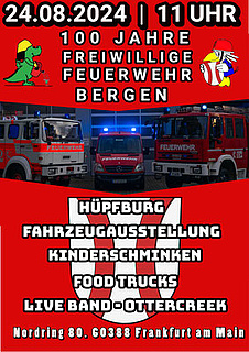 100 Jahre Freiwillige Feuerwehr Bergen