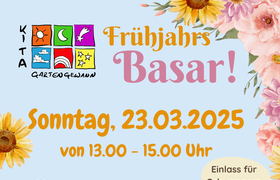 Frühjahrsbasar der Kita Gartengewann