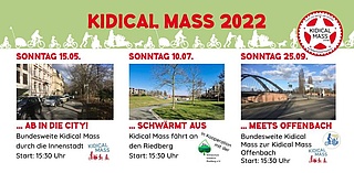 Bundesweite Kidical-Mass - Kidical Frankfurt triff Kidical Offenbach