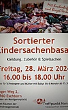 Sortierter Kindersachenbasar der Ev. Andreasgemeinde