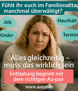 Auost: Au-Pair oder Gastfamilie finden