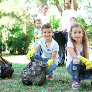 Junior-Dreck weg-Woche in Mainz