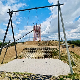 Polizei schließt Rutschenturm im Spielpark Hochheim