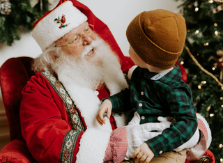 Nikolaus und Engelchen