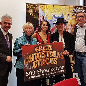 Besonderer Heiligabend im Great Christmas Circus