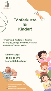 Töpferkurs für Kinder